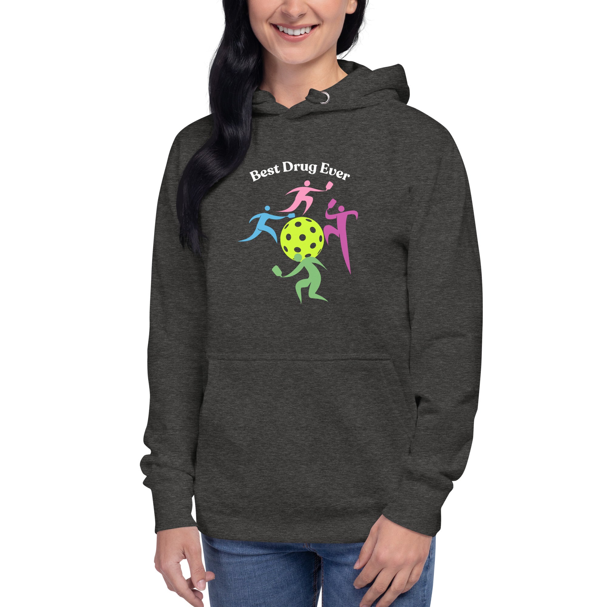 Premium Pickleball Hoodie - Best Drug Ever, Unisex