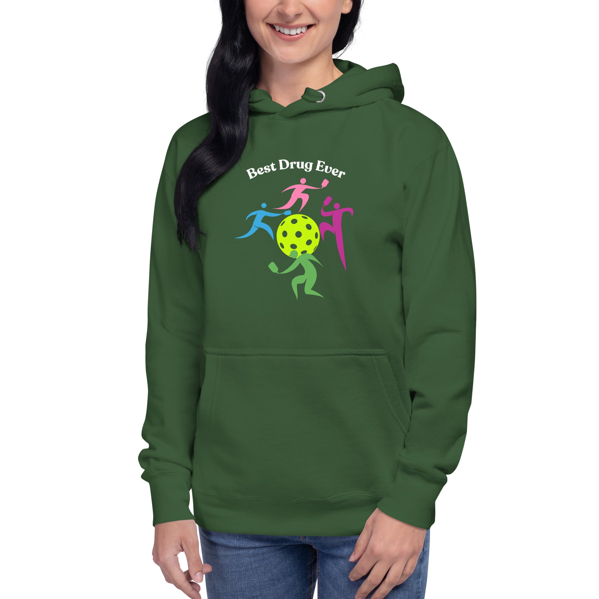 Premium Pickleball Hoodie - Best Drug Ever, Unisex