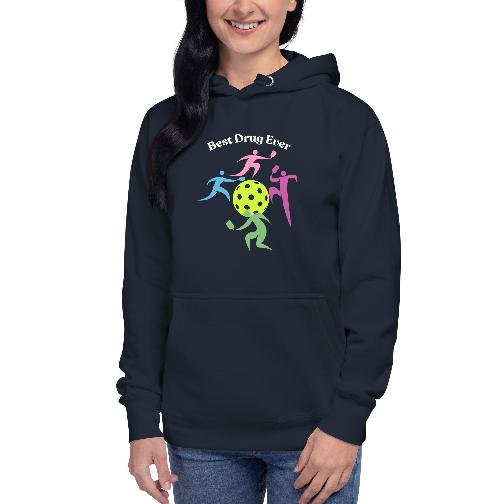 Premium Pickleball Hoodie - Best Drug Ever, Unisex