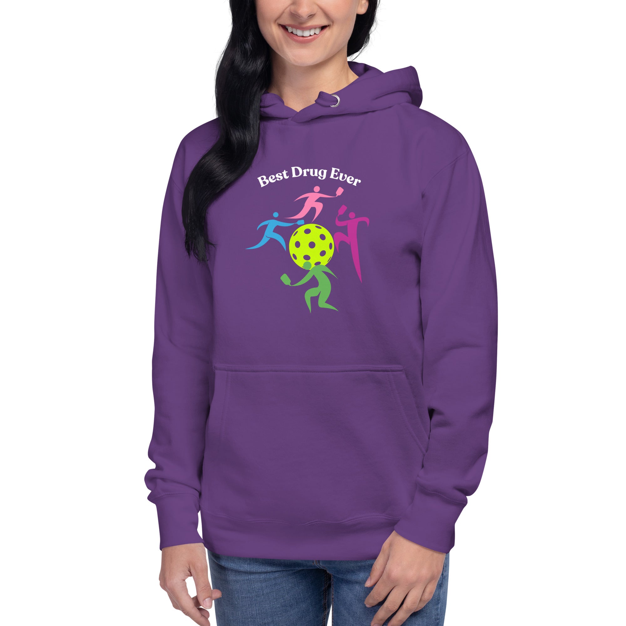 Premium Pickleball Hoodie - Best Drug Ever, Unisex