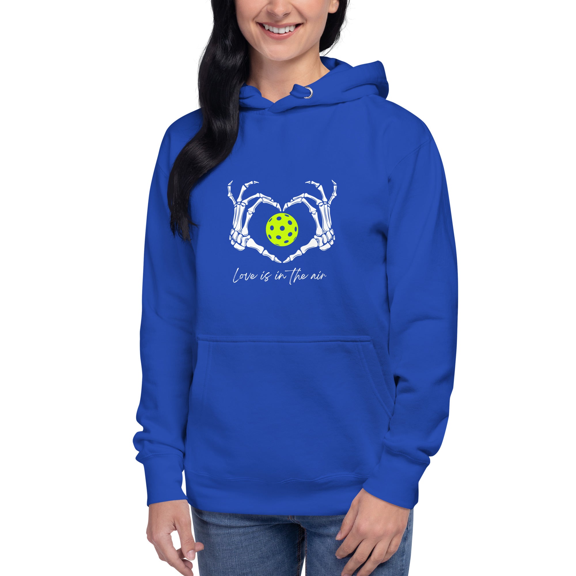 Pickleball Hoodie, Unisex Premium Quality Hoodie - Love Is In the Air