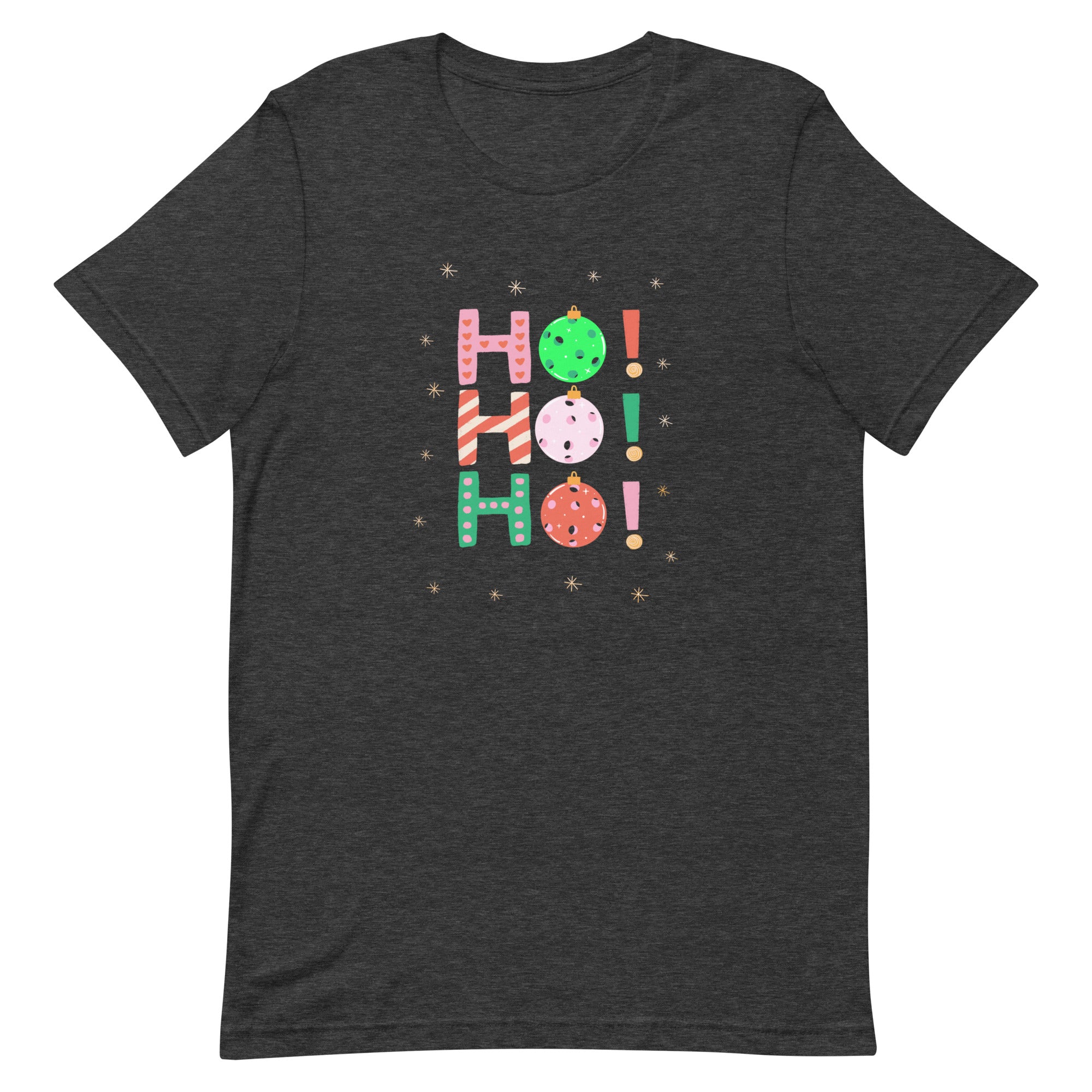 Christmas Pickleball t-shirt, Unisex, Pickleball Shirt - Xmas Ho Ho Ho!