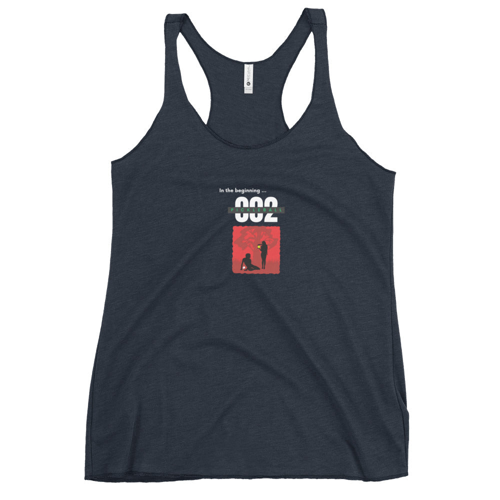 Women's Pickleball Racerback Tank - In the Beginning